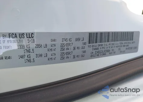 2018 Dodge Grand Caravan Sxt from USA, damaged, VIN 2C4RDGCGXJR298884